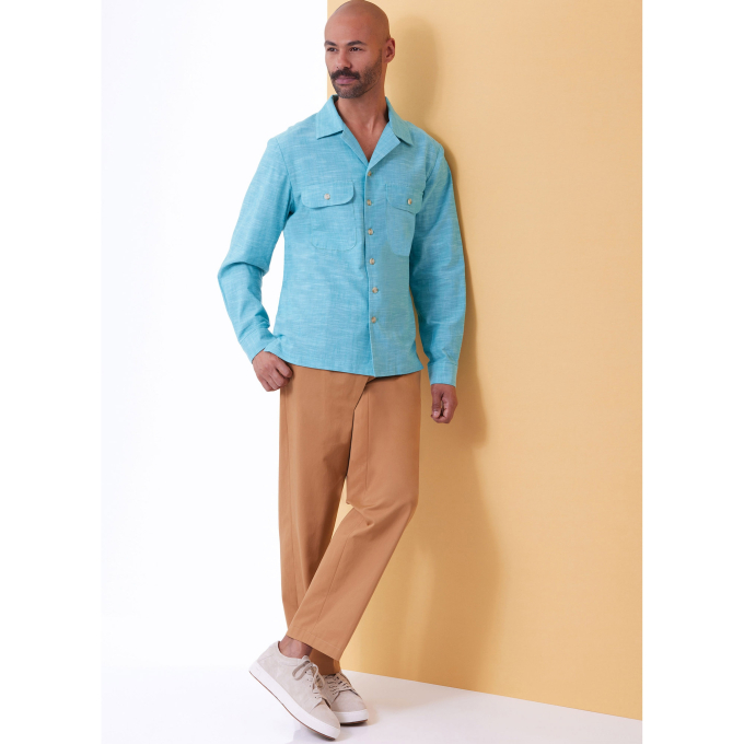 Naaipatroon Butterick 6984 unisex combinatie, maat XS-XL, Dui/En/Fr