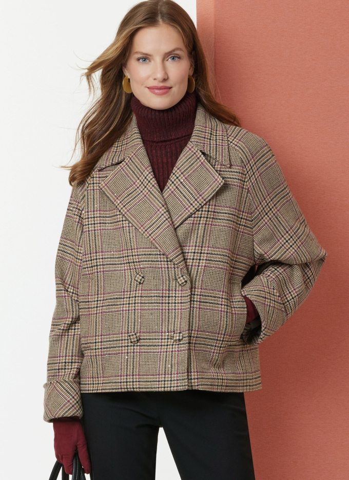 Patron Butterick 7007 blazer femme, version papier, taille 40-48, en français