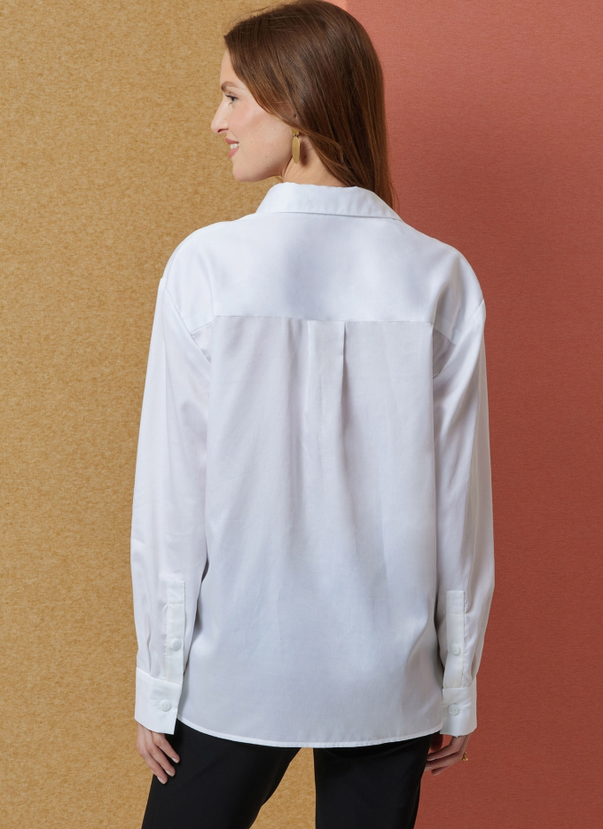 Naaipatroon Butterick Dames blouse 7011, maat 42-50, Dui/En/Fr
