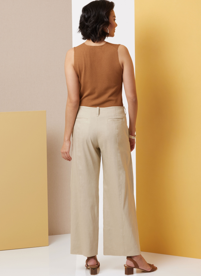 Naaipatroon Butterick Dames Broek 7024, maat 44-52, Dui/En/Fr