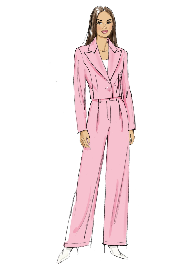 Naaipatroon Butterick Dames Jas, slang & rok 7012, maat 34-42, Dui/En/Fr