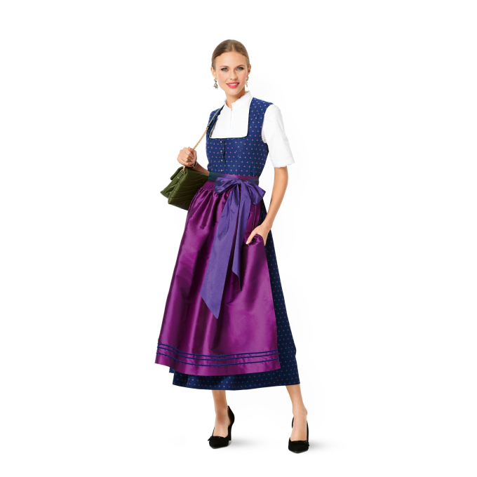 Patron Burda 6268 Dirndl, en français