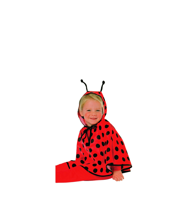 Patron Burda 2517 Déguisement Cape lapin, coccinelle, champignon, en français