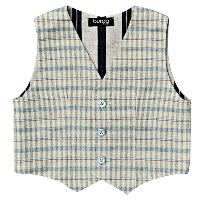 Schnittmuster Hemd und Weste, Burda Kids 9248