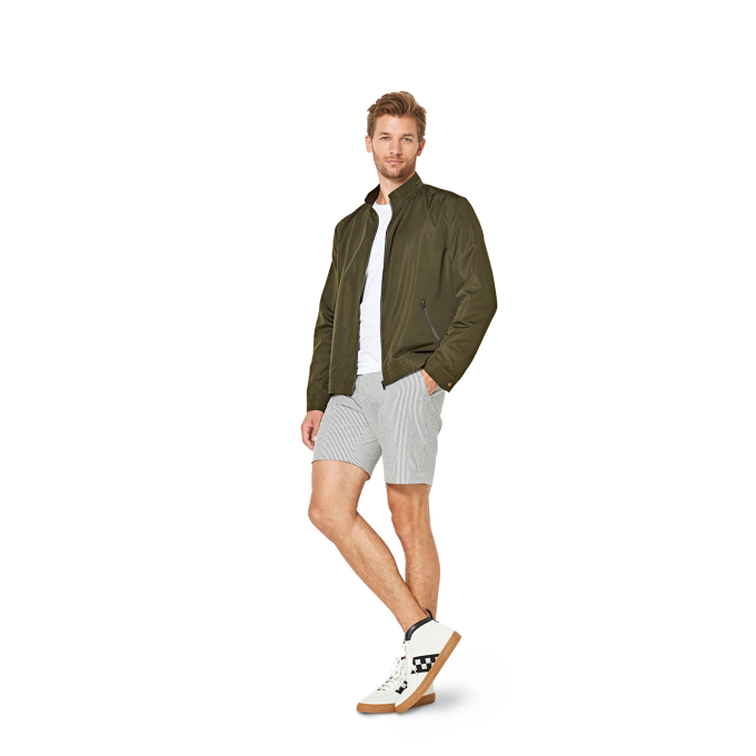 Naaipatroon mens jacket, Burda 6351, Dui/En/Fr