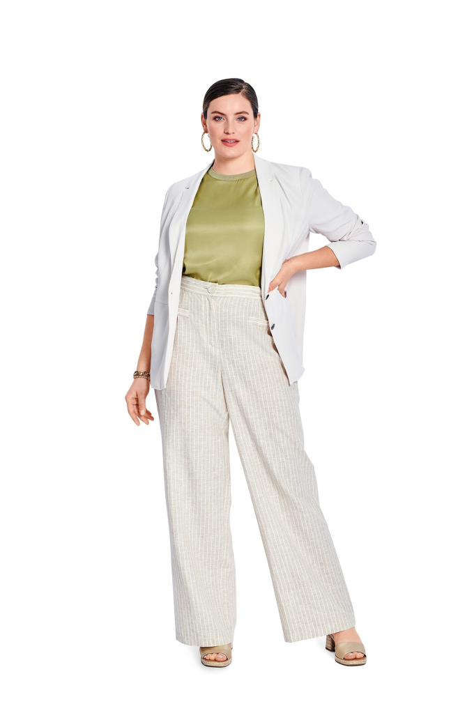 Naaipatroon Burda 5735 Broek, Nl/Dui/En/Fr