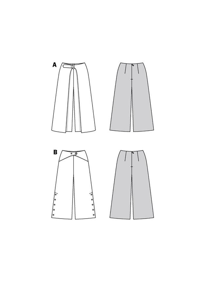 Naaipatroon broek, Burda 6032