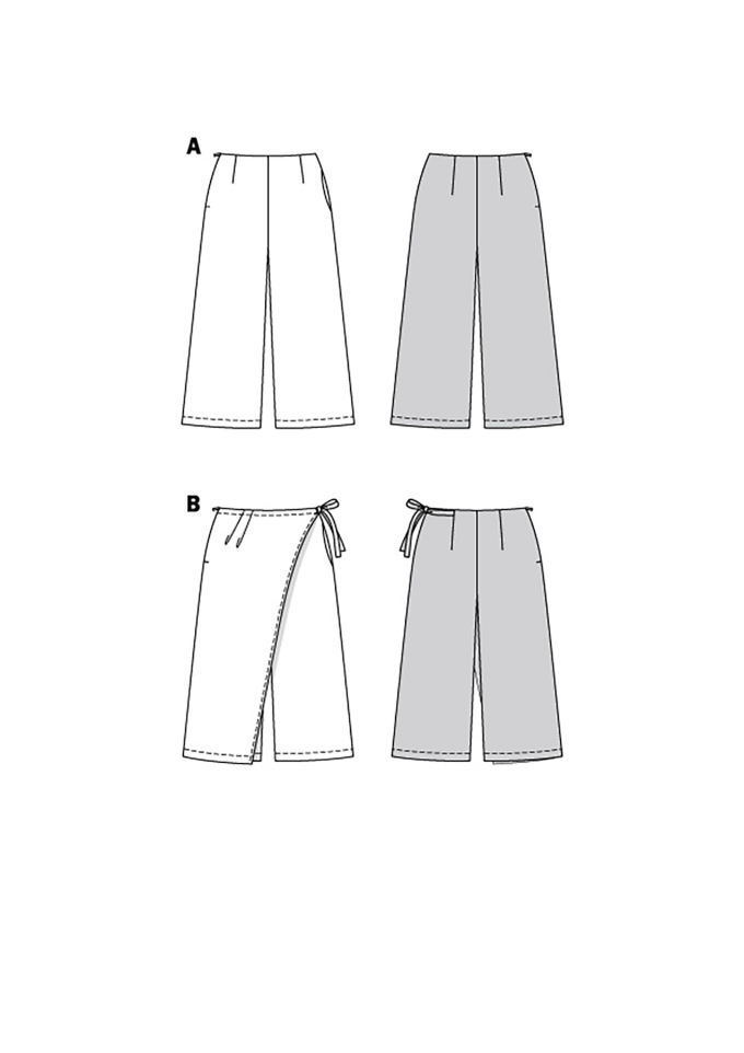 Naaipatroon broek, Burda 6035