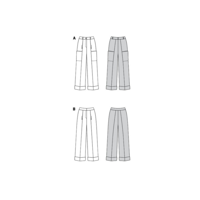 Naaipatroon broek, Burda 6079