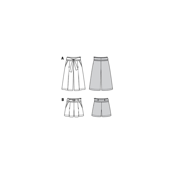 Naaipatroon broek, Burda 6138