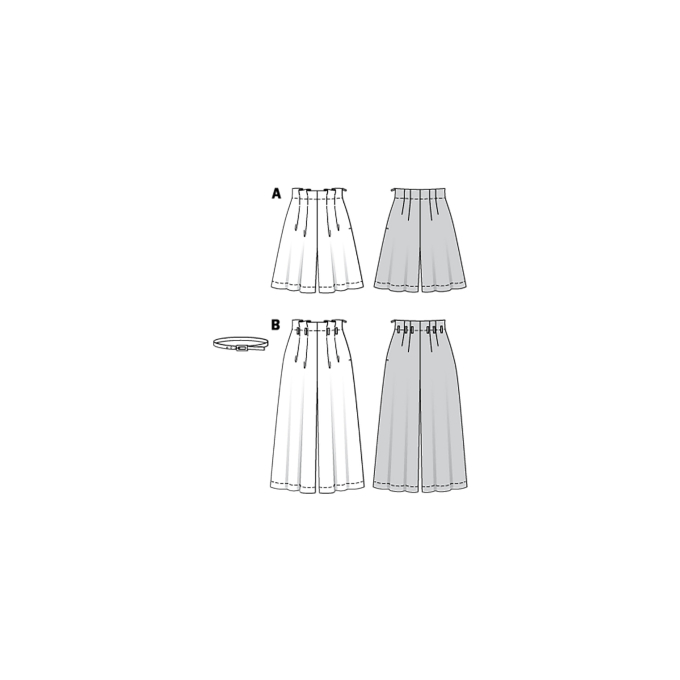 Naaipatroon broek, Burda 6226, Dui/En/Fr