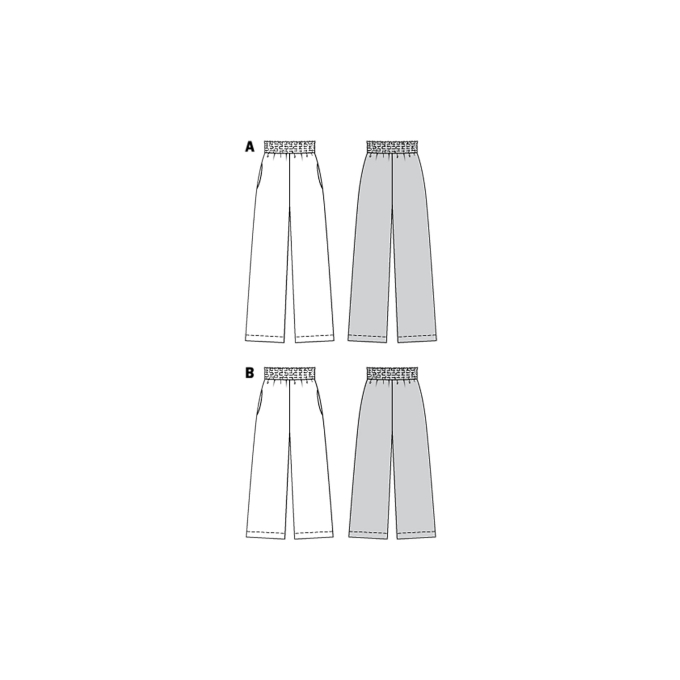 Patron Burda 6229 Pantalon, en français