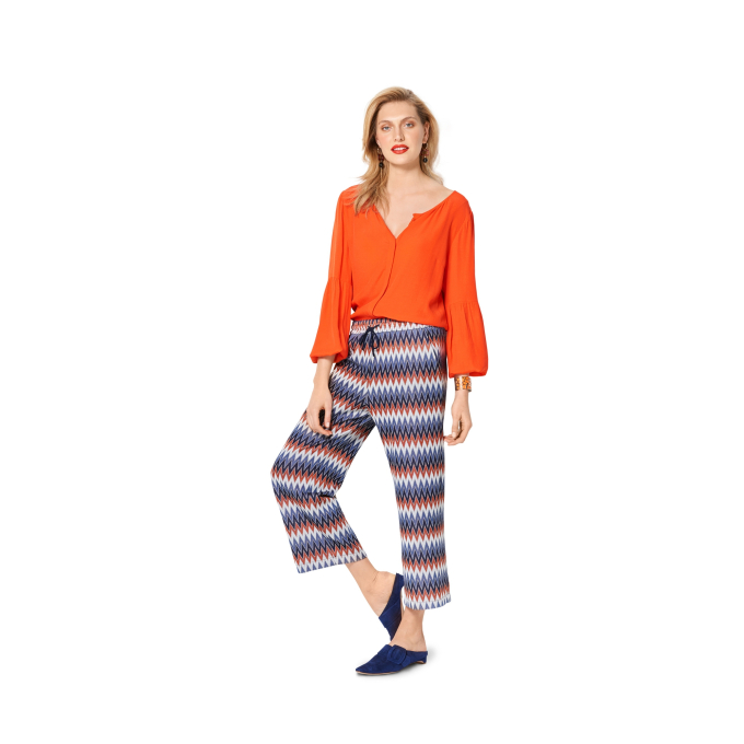 Naaipatroon pants, Burda 6333, Dui/En/Fr