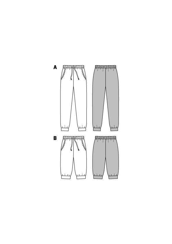 Patron Burda 6659 Pantalon, en français