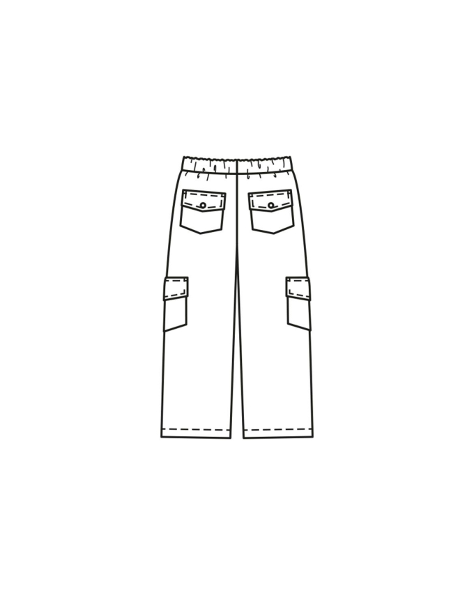 Patron Burda 9224 pantalon / short enfant, version papier, en français
