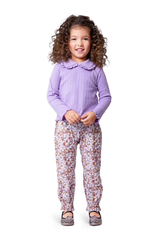 Naaipatroon Broek Kids Burda 9211, Nl/Dui/En/Fr