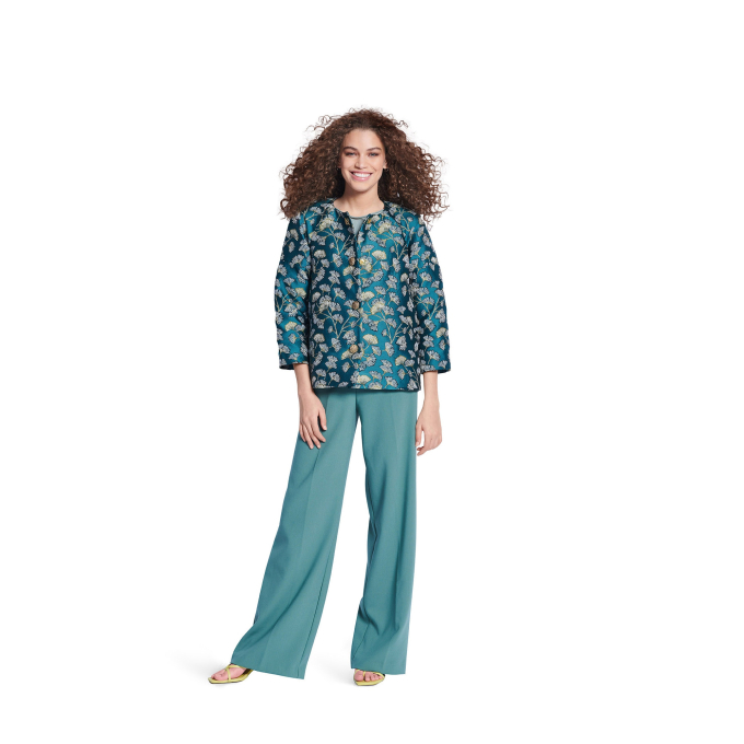 Patron Burda 5830 veste femme, version papier, en français