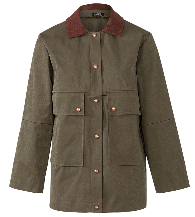 Patron Burda 5941 veste et manteau femme, taille 34-48, en français