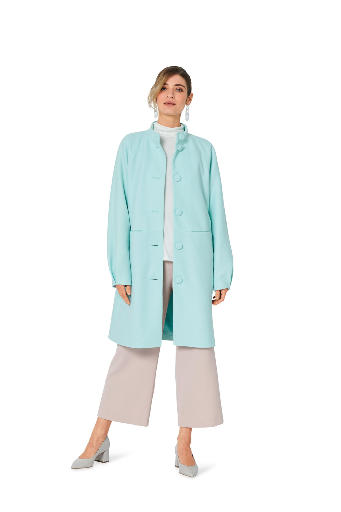 Naaipatroon jas en mantel, Burda 5974, Dui/En/Fr