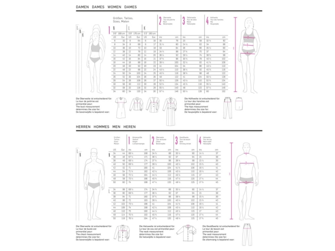 Patron Burda 6463 Manteau et veste, en français