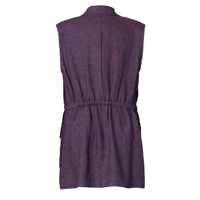 Naaipatroon jas en gilet, Burda 5840, Nl/Dui/En/Fr