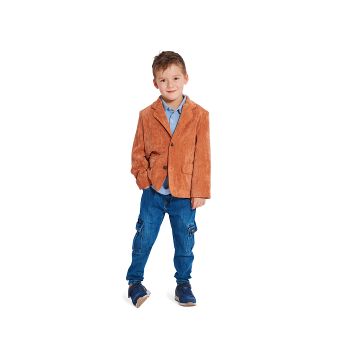 Naaipatroon jas en vest, Burda Kids 9234, Nl/Dui/En/Fr