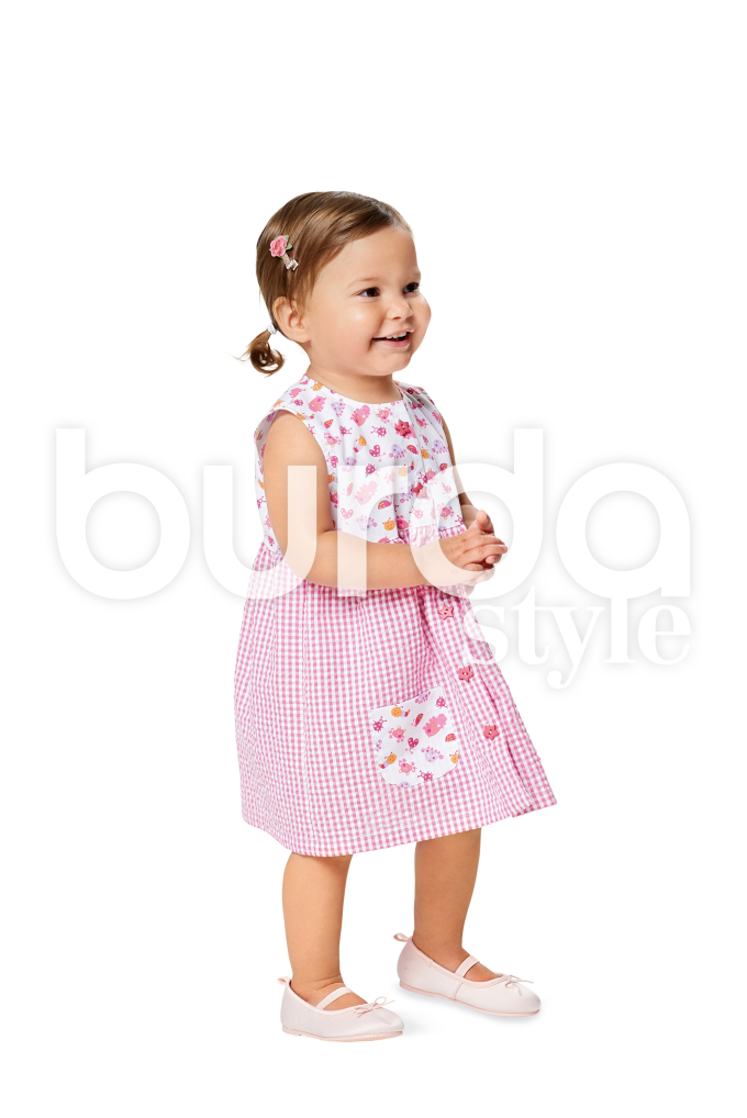 Patron Burda Kids 9357 Robe et pantalon, en français