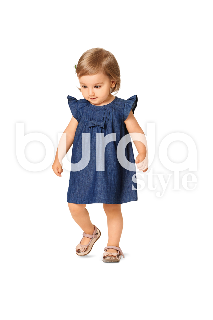 Patron Burda Kids 9358 Ensemble bébé, en français