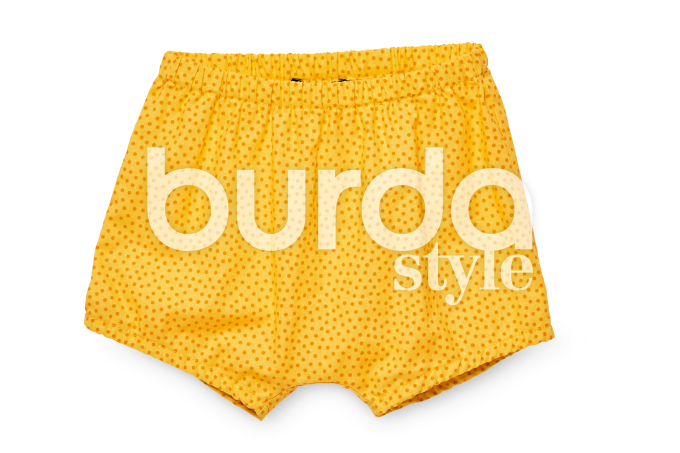 Patron Burda Kids 9358 Ensemble bébé, en français