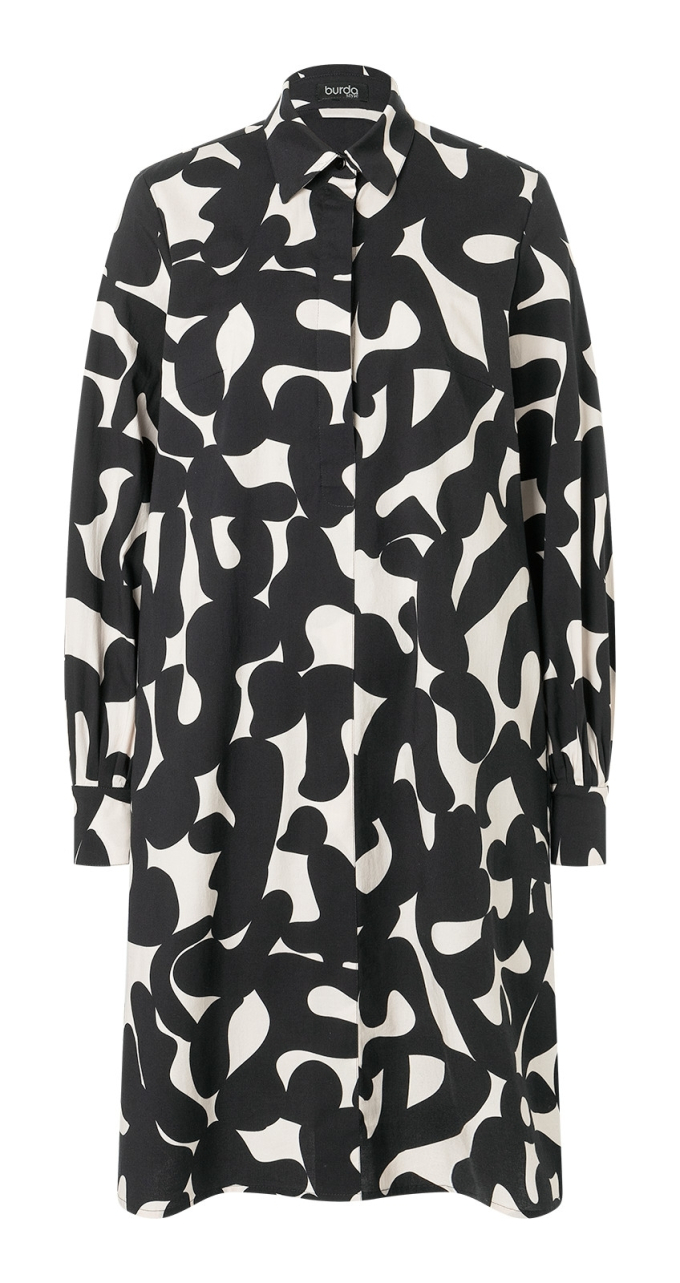 Naaipatroon Jurk en Blouse, Burda 5678, Nl/Dui/En/Fr