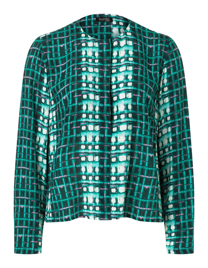 Naaipatroon Jurk en Blouse, Burda 5678, Nl/Dui/En/Fr
