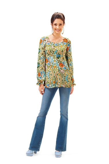 Patron Burda 6685 Robe et Blouse, en français