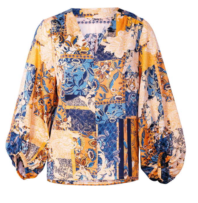 Naaipatroon Jurk & Blouse Dames Burda 5783, Nl/Dui/En/Fr