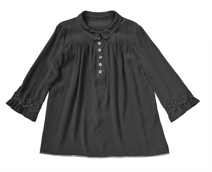 Naaipatroon Jurk & Blouse Meisje, Burda 9216, Nl/DE/En/Fr
