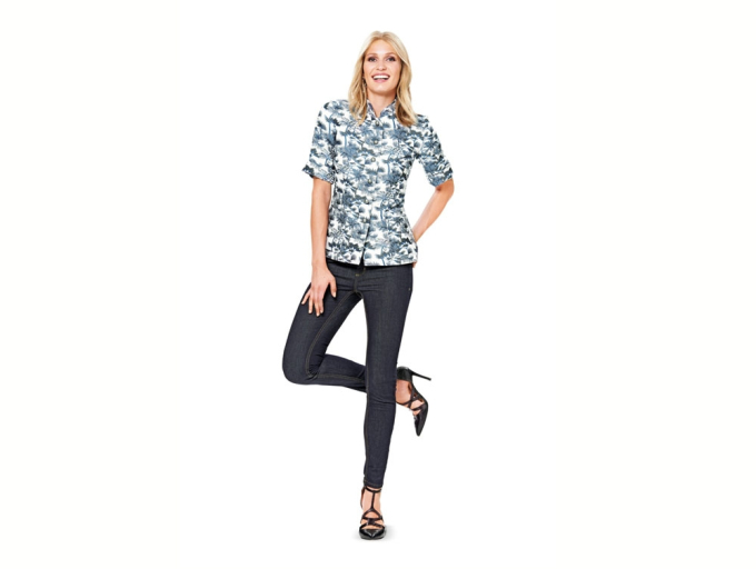Patron Burda 6760 Robe & Veste, en français