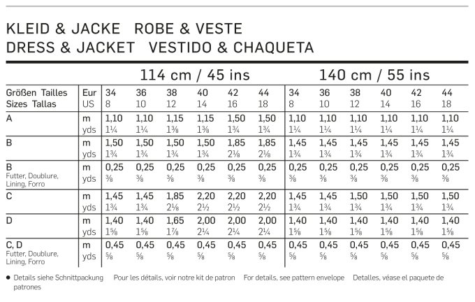 Patron Burda 6773 Robe & Veste, en français