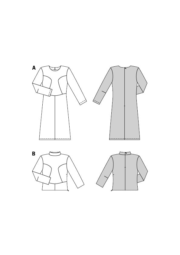 Naaipatroon Jurk en Shirt, Burda 5677, Nl/Dui/En/Fr
