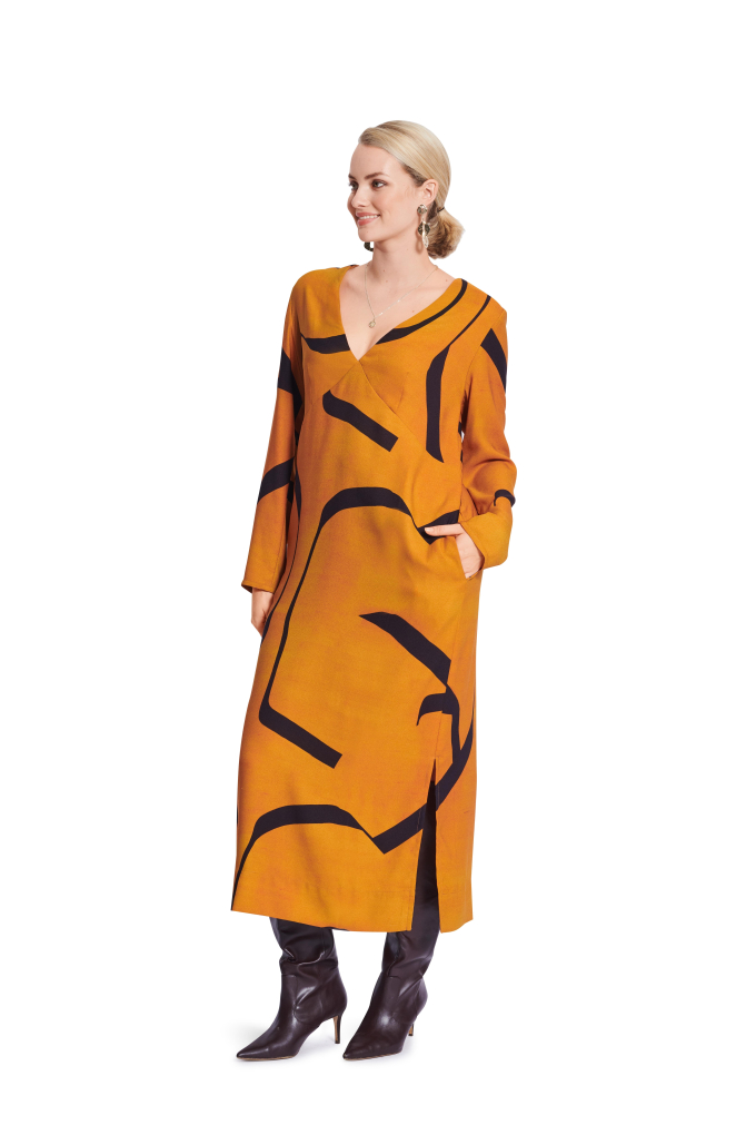 Naaipatroon Jurk/Tuniek, Burda 5704, Nl/Dui/En/Fr
