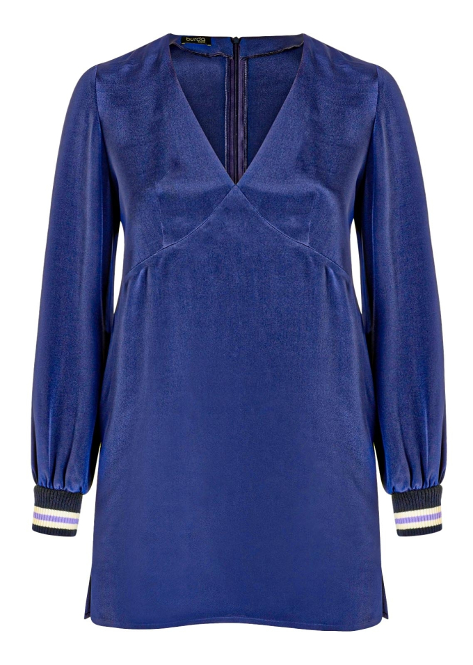 Naaipatroon Jurk/Tuniek, Burda 5704, Nl/Dui/En/Fr