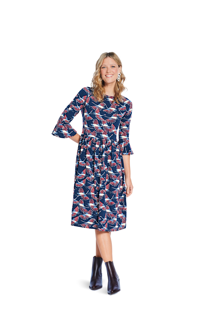 Schnittmuster Kleid, Burda 5708