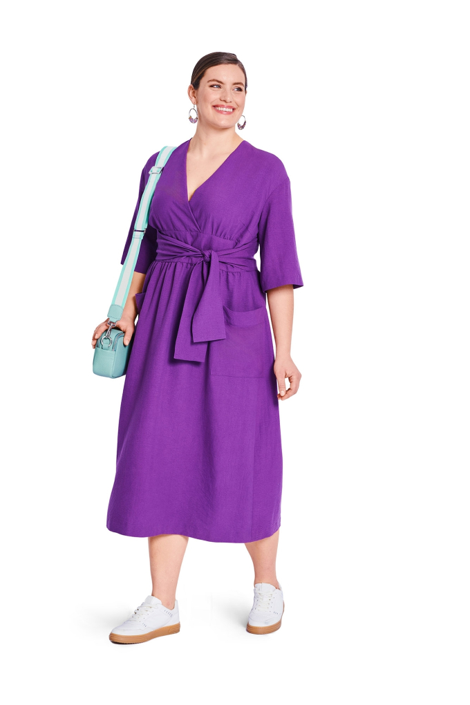 Patron Burda 5724 robe femme, en français