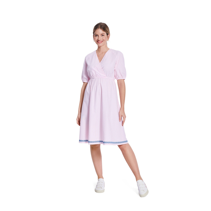 Patron Burda 5803 robe femme, version papier, en français