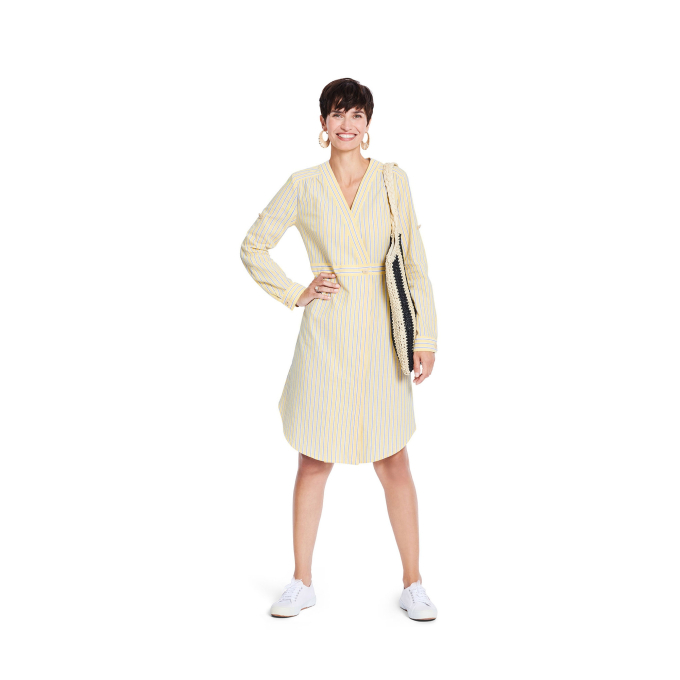Naaipatroon jurk, Burda 5819, Nl/Dui/En/Fr
