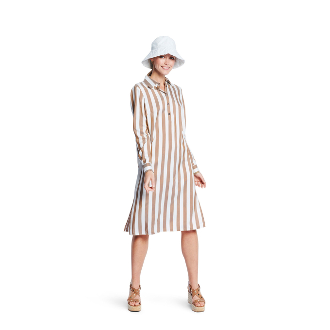 Naaipatroon jurk, Burda 5826, Nl/Dui/En/Fr
