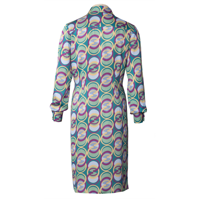 Naaipatroon jurk, Burda 5826, Nl/Dui/En/Fr