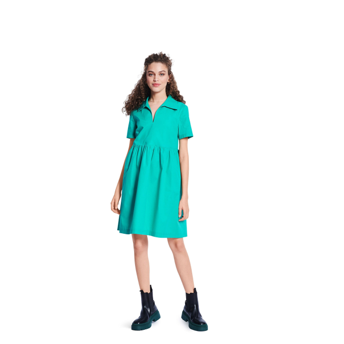 Naaipatroon jurk, Burda 5829, Nl/Dui/En/Fr