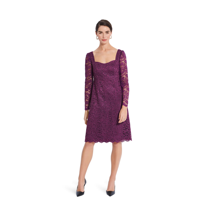 Naaipatroon jurk, Burda 5835, NL/Dui/En/Fr