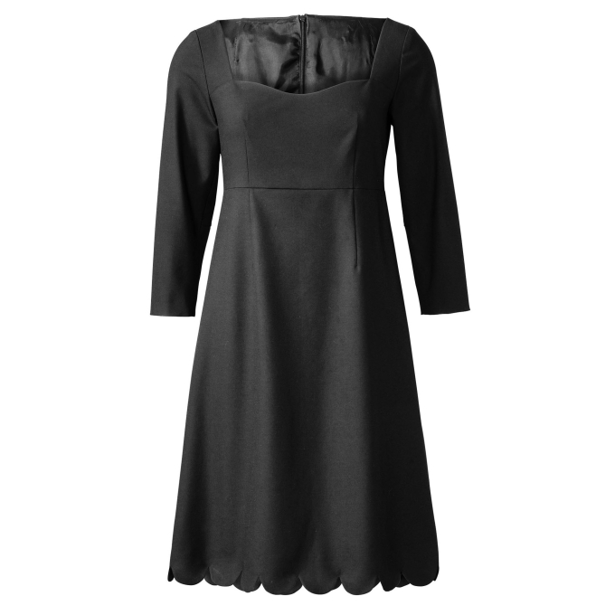 Naaipatroon jurk, Burda 5835, NL/Dui/En/Fr