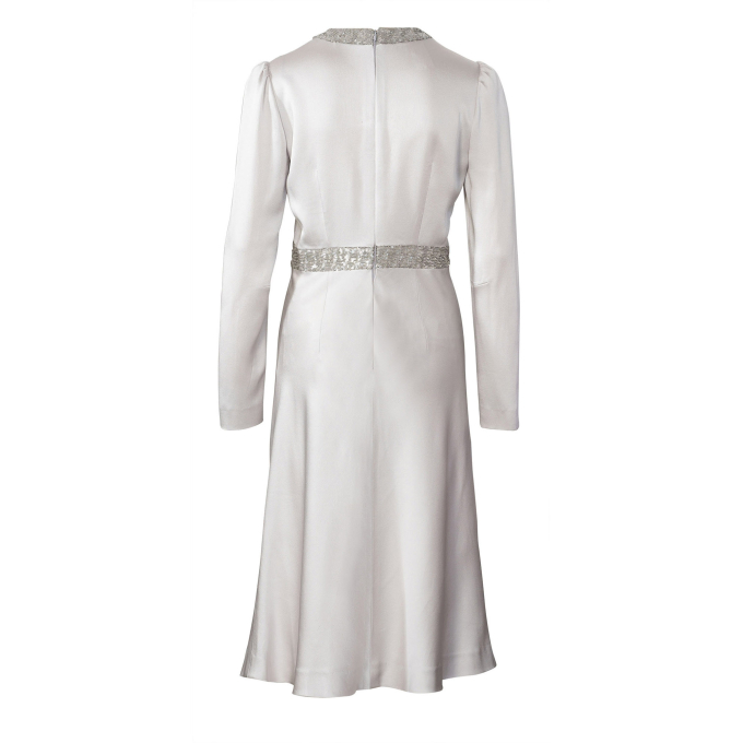 Naaipatroon jurk, Burda 5838, Nl/Dui/En/Fr