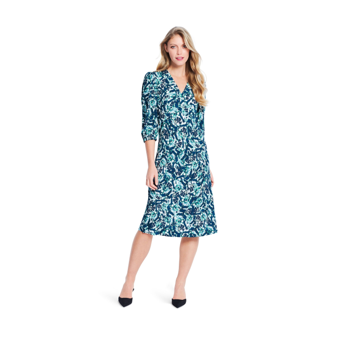 Naaipatroon jurk, Burda 5838, Nl/Dui/En/Fr